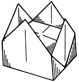 Оригами.Корона korona 05 картинка